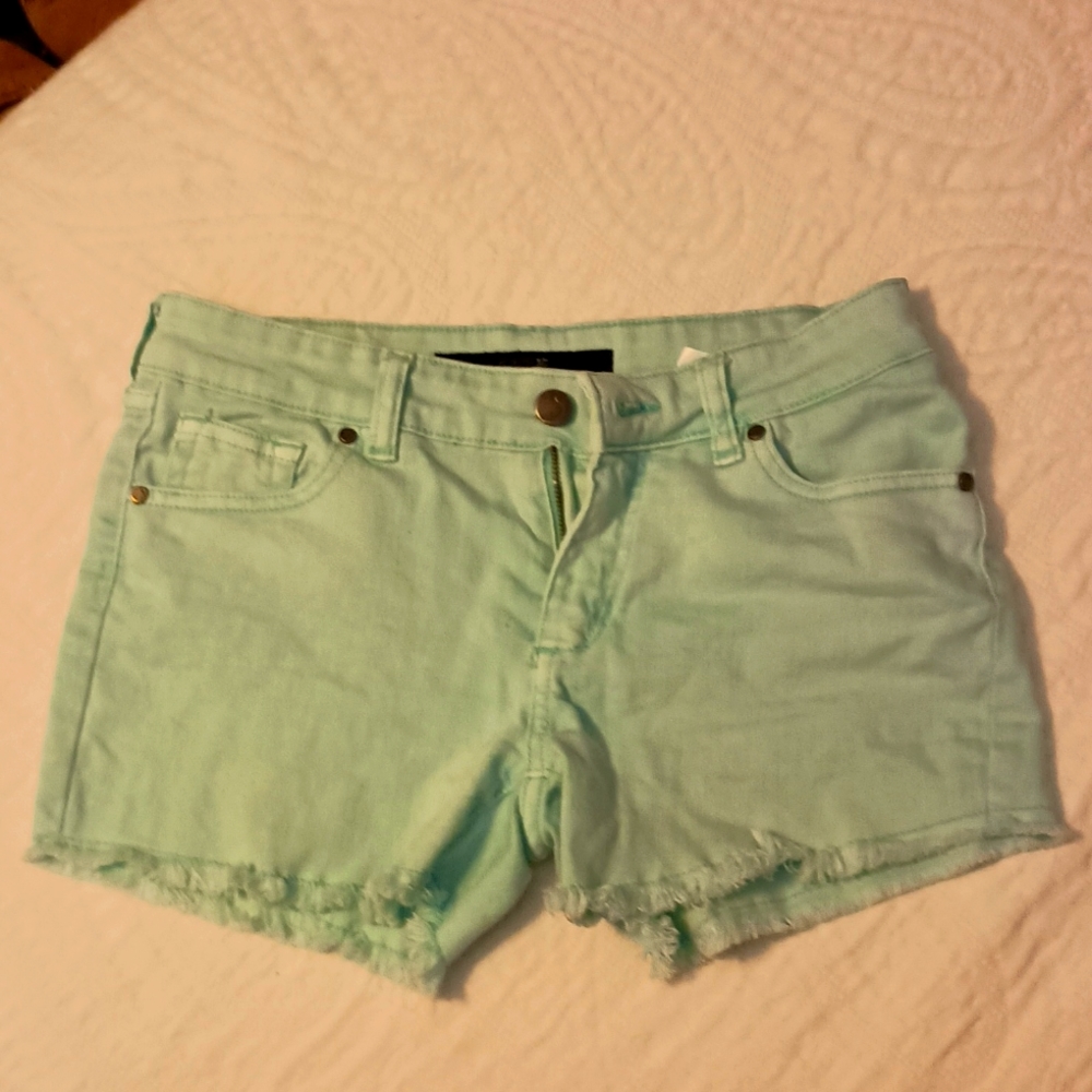Joe's, Size 14 kid's, Aqua Blue, jean shorts